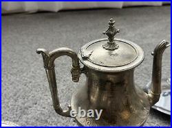 Vintage dishes sets, German Silver, Silver Plated