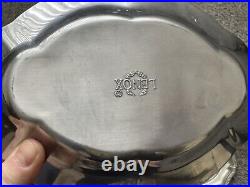 Vintage dishes sets, German Silver, Silver Plated