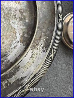 Vintage dishes sets, German Silver, Silver Plated