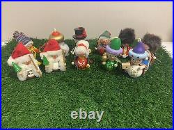 Vintage-(lot Of 11) Steinbach Handcrafted Wooden German Christmas Ornaments