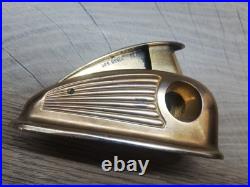 Vtg Antique German Cigar Cutter Pfeilring Solingen Art Deco Streamline 1930's