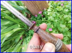 Vtg Rare 1900's Antique German Arrow F. Dick Steel Knife Round Sharpening Tool Vtg Rare 1900's Antique German Arrow F. Dick Steel Knife Round Sharpening Tool