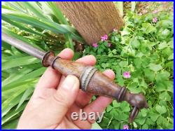 Vtg Rare 1900's Antique German Arrow F. Dick Steel Knife Round Sharpening Tool Vtg Rare 1900's Antique German Arrow F. Dick Steel Knife Round Sharpening Tool