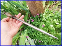 Vtg Rare 1900's Antique German Arrow F. Dick Steel Knife Round Sharpening Tool Vtg Rare 1900's Antique German Arrow F. Dick Steel Knife Round Sharpening Tool