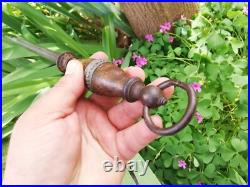 Vtg Rare 1900's Antique German Arrow F. Dick Steel Knife Round Sharpening Tool Vtg Rare 1900's Antique German Arrow F. Dick Steel Knife Round Sharpening Tool