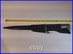WW2 German Elkhorn Dress Bayonet Frog Original Antique Vintage