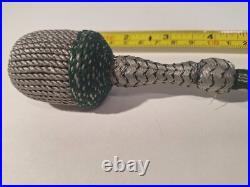 WW2 German Elkhorn Dress Bayonet Frog Original Antique Vintage