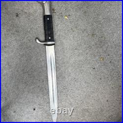 WW2 German Elkhorn Dress Bayonet Frog Original Solingen Antique Vintage