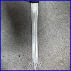 WW2 German Elkhorn Dress Bayonet Frog Original Solingen Antique Vintage