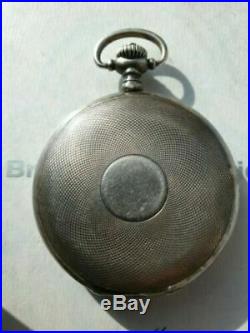WW2 German Silver Alpina Pocket Watch