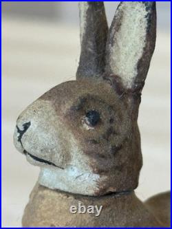 Wonderful Antique Circa 1930s German Rabbit Candy Container