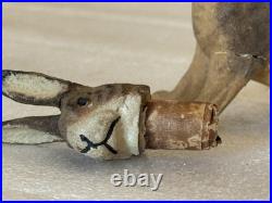 Wonderful Antique Circa 1930s German Rabbit Candy Container
