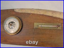 Wwi German Aircraft Aeroplane Propeller Barometer Original Vintage Antique Prop